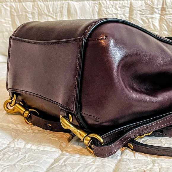 NWOT - COACH PARKER CONVERTIBLE BACKPACK 16 WITH SNAKESKIN DETAIL (79635) - Picture 6 of 9